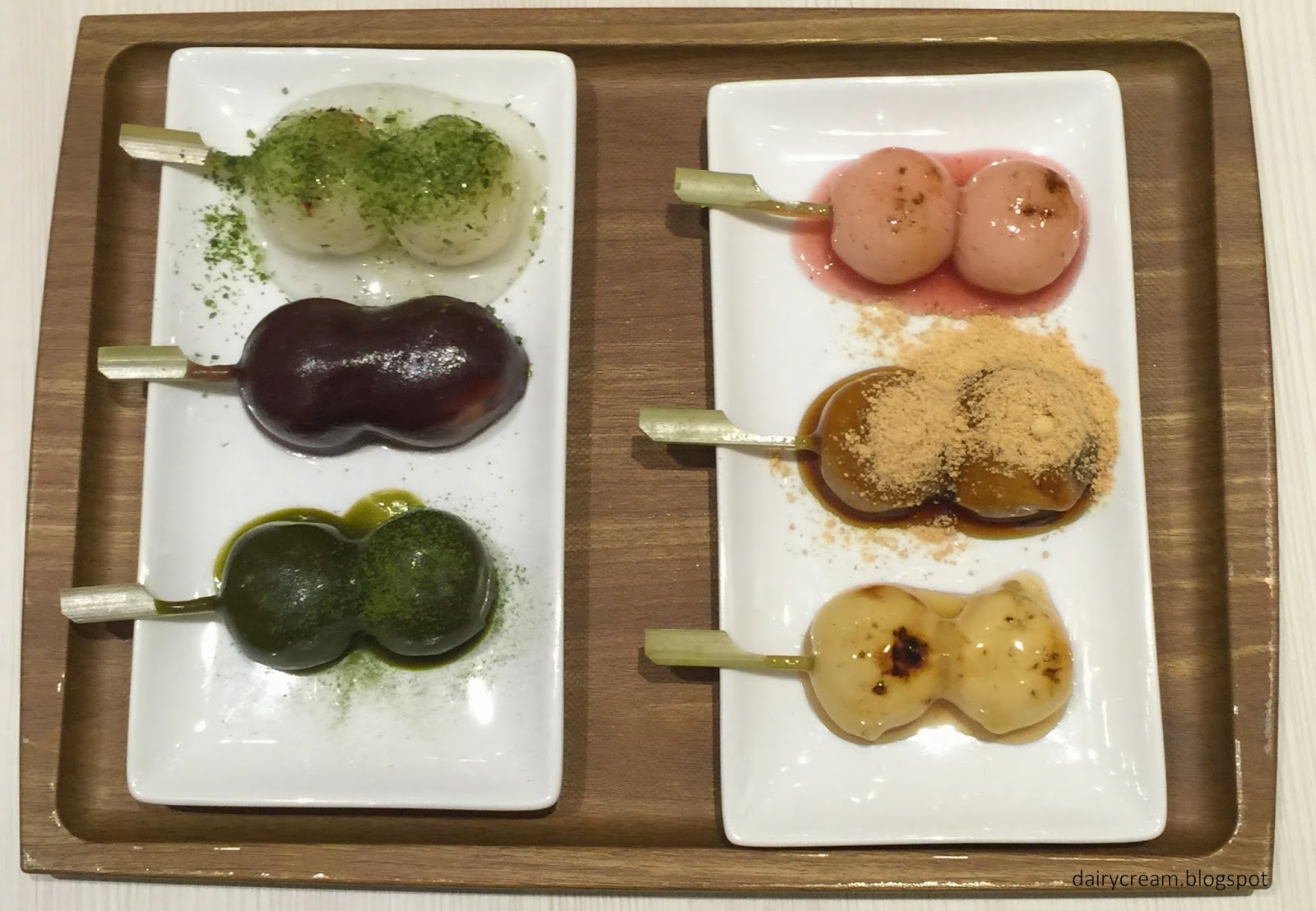 Singapore Japan Food Blog Dairy and Cream Marufuji Dango