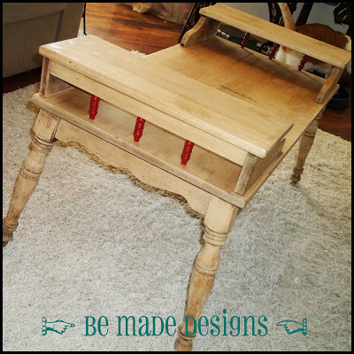 Stripped Down Coffee Table {be made designs}