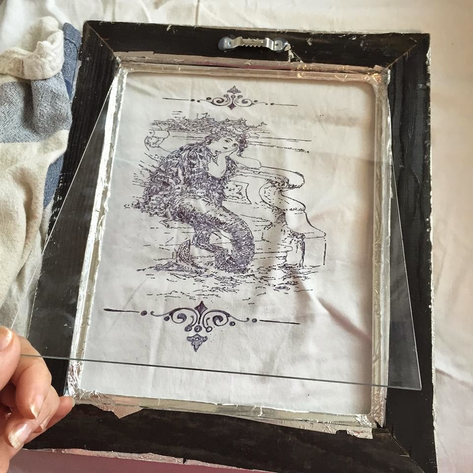 MuchoCrafts DIY TRACING ON GLASS TUTORIAL