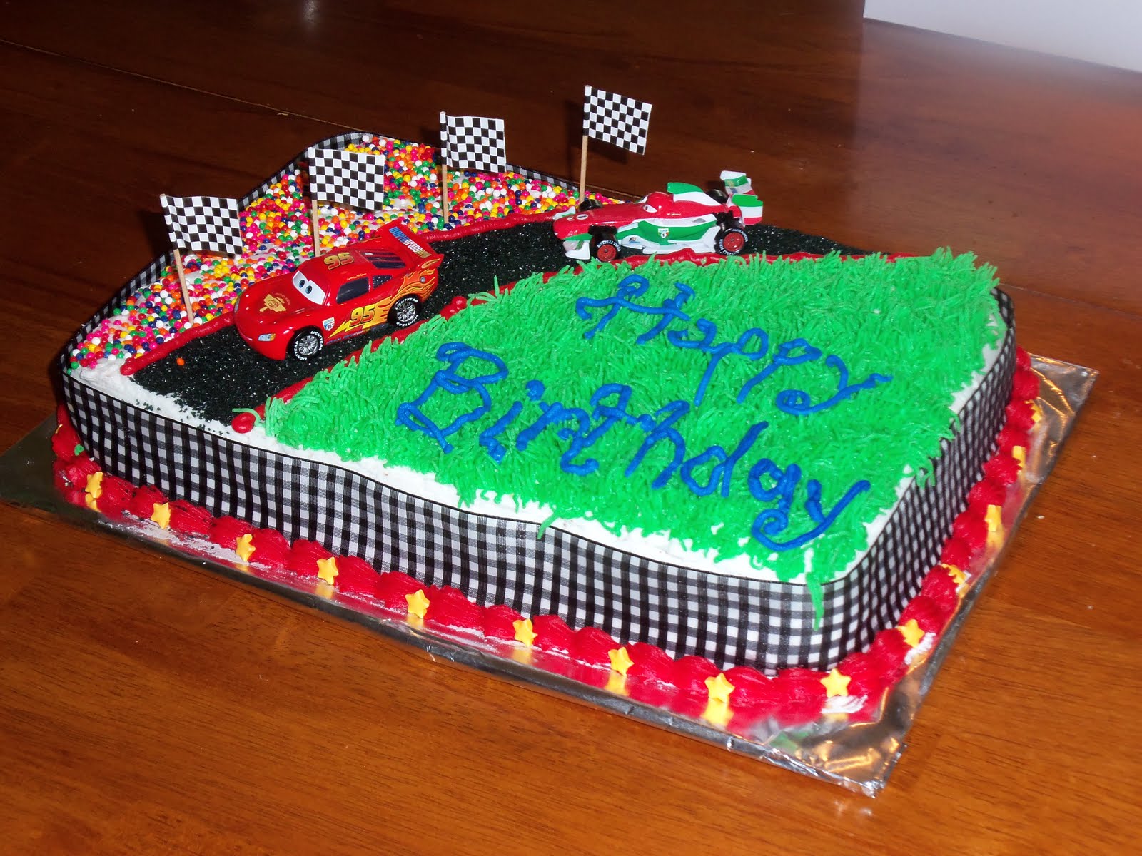 My Charming Cakes: Cars Cake and Smash Cake