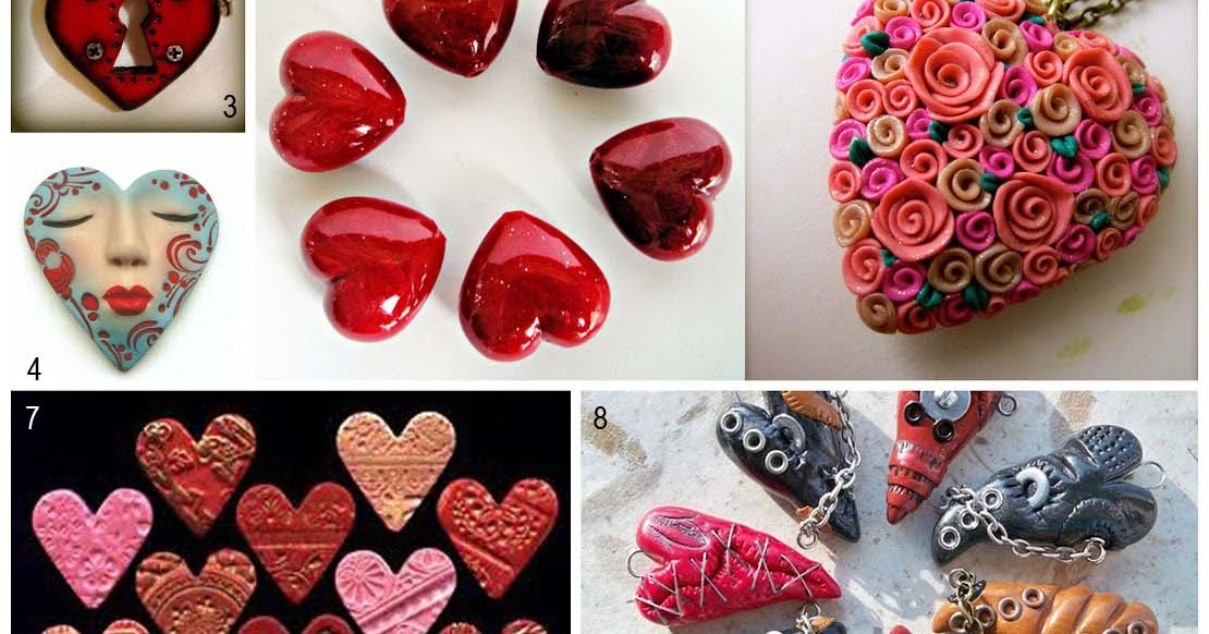 Polymer Clay Polyzine Be My Clay Valentine!