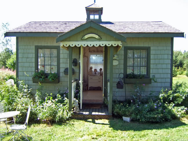 Érase una vez...: Una cabañita en el jardín