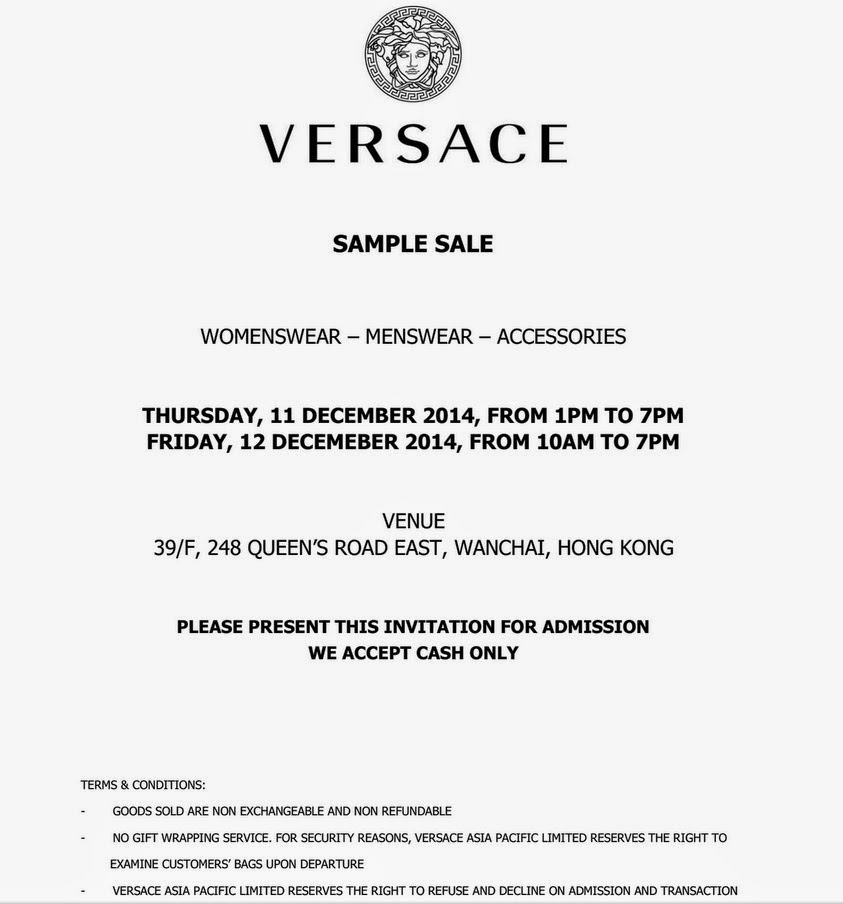 Versace Sample Sale 2024 Dates List Printable Free Download Nike Tawsha