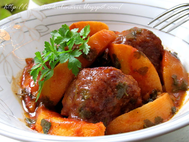 Кёфте с айвой (Ayva Köftesi)