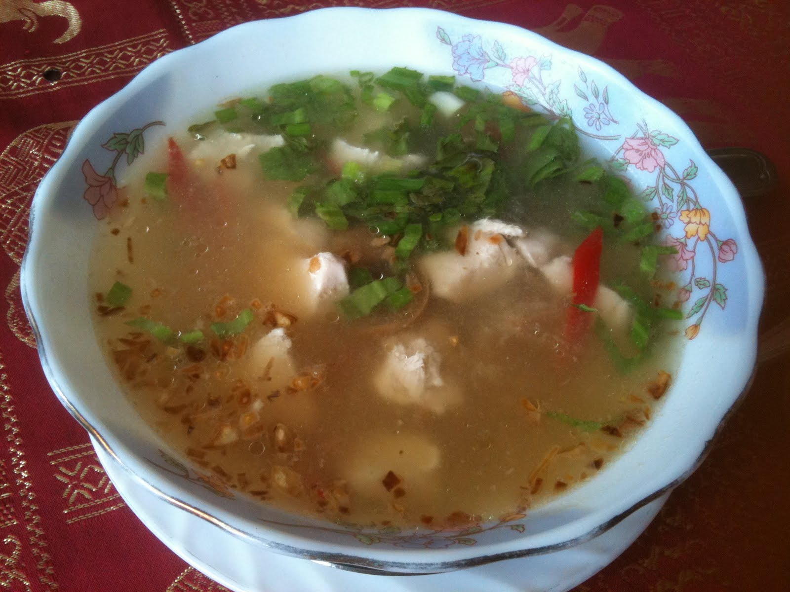 Cambodian Chicken Soup