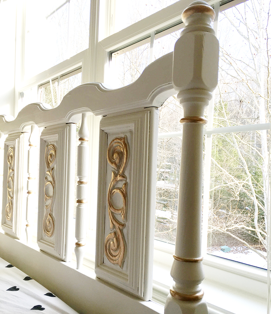 Thrift Store Headboard Makeover Less Than Perfect Life of Bliss