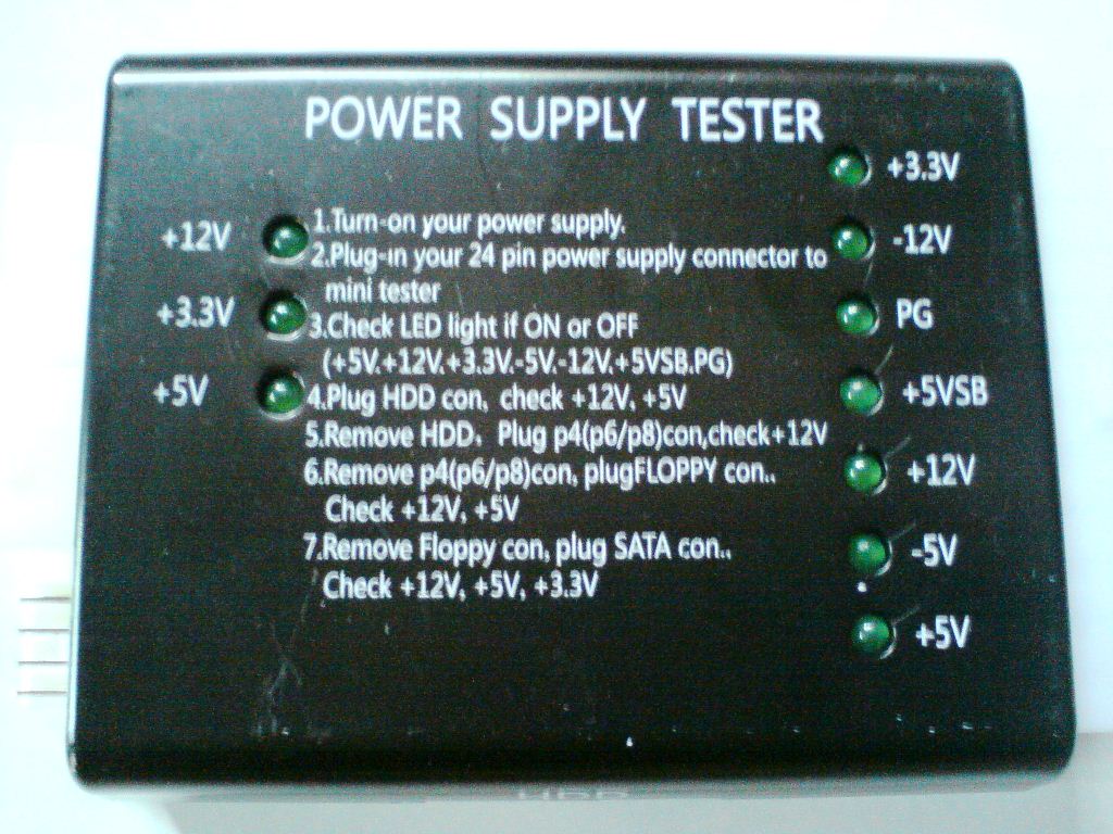 Power Supply Tester Sri Aman Computer Repair