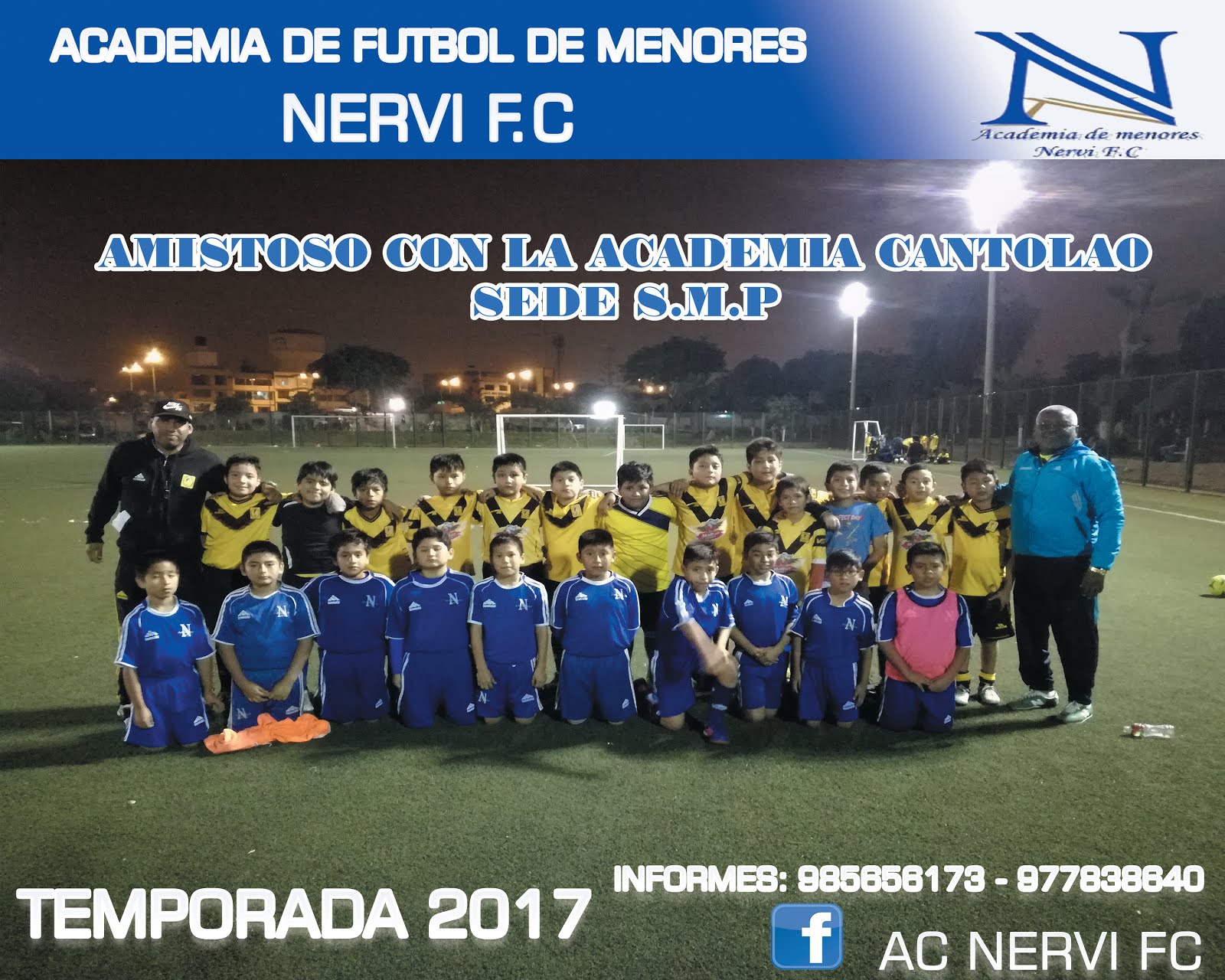 AMISTOSO CON LA ACADEMIA DE FUTBOL