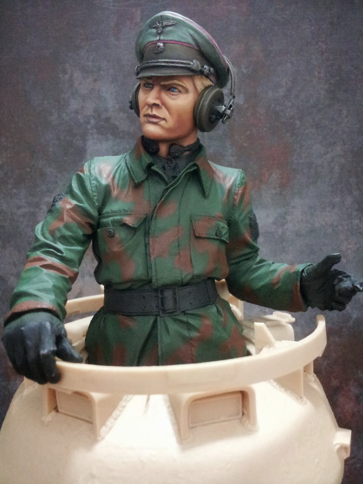 Max wünsche Rompy's Rendering on Resin: (WIP 2) Max Wünsche, 12th SS Panzer