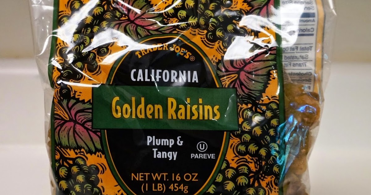 Exploring Trader Joe's Trader Joe's California Golden Raisins