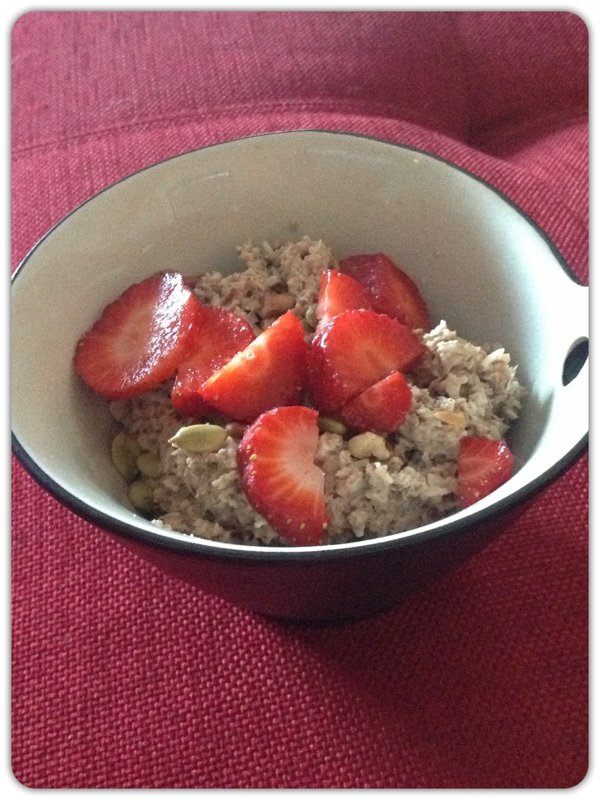 Foodie in a Paleo World Almond Meal Breakfast Porridge