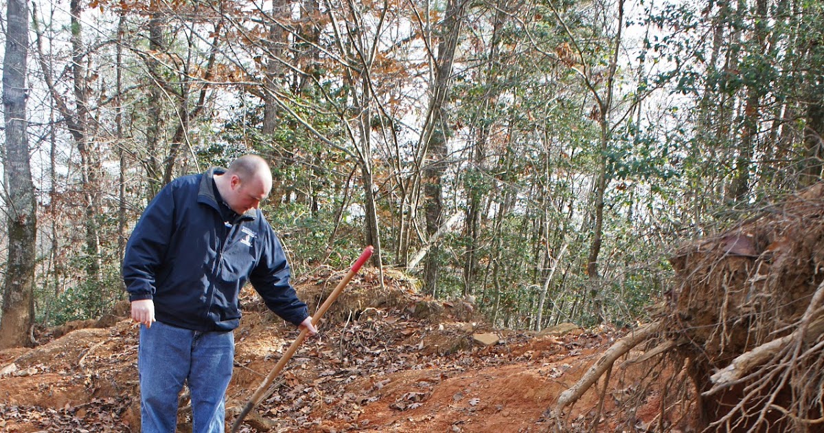 Jerry and Kelly Mining for Gems in Hiddenite, NC