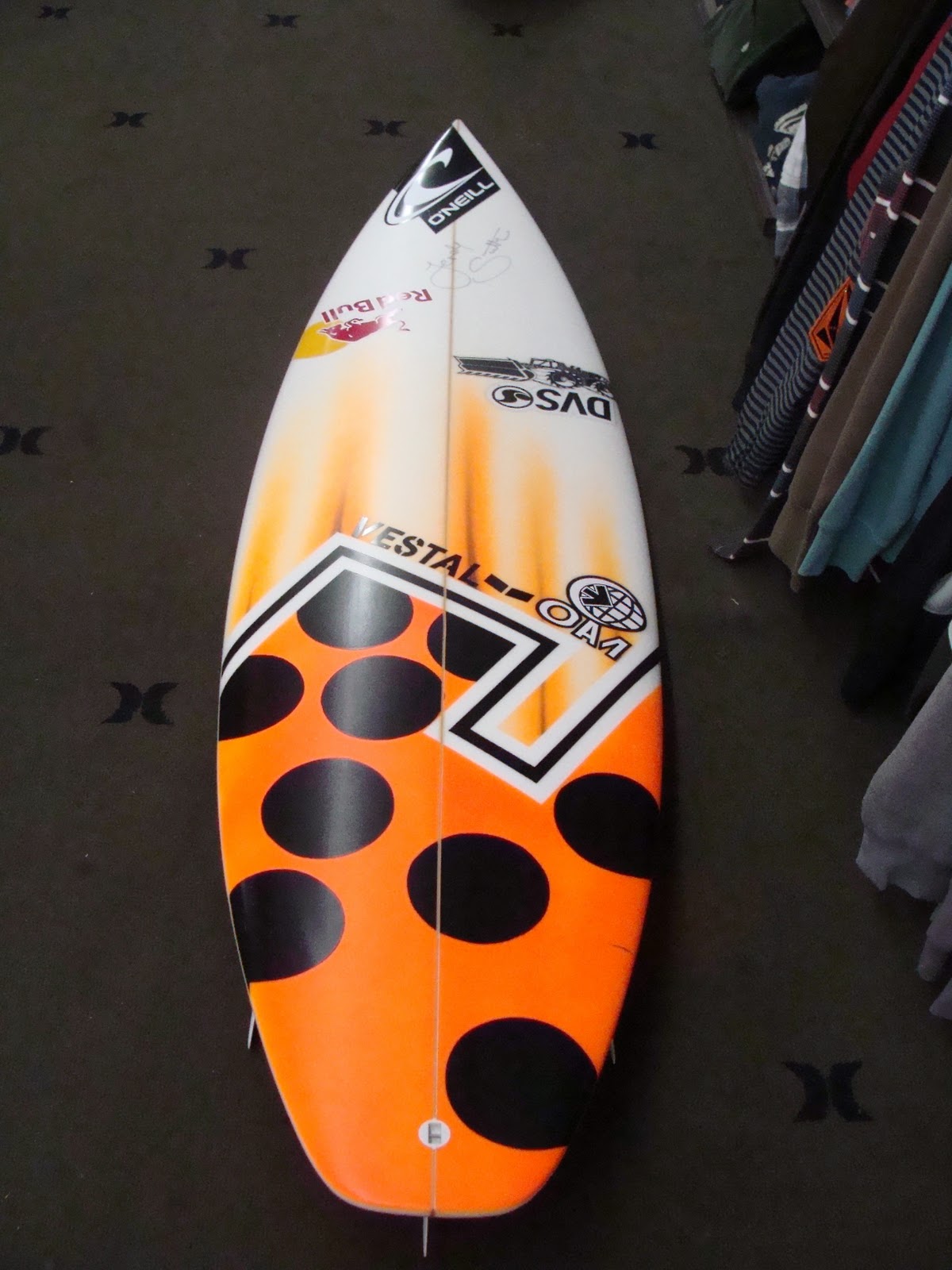 Beho Says JORDY SMITH SURFBOARDS at Frog House