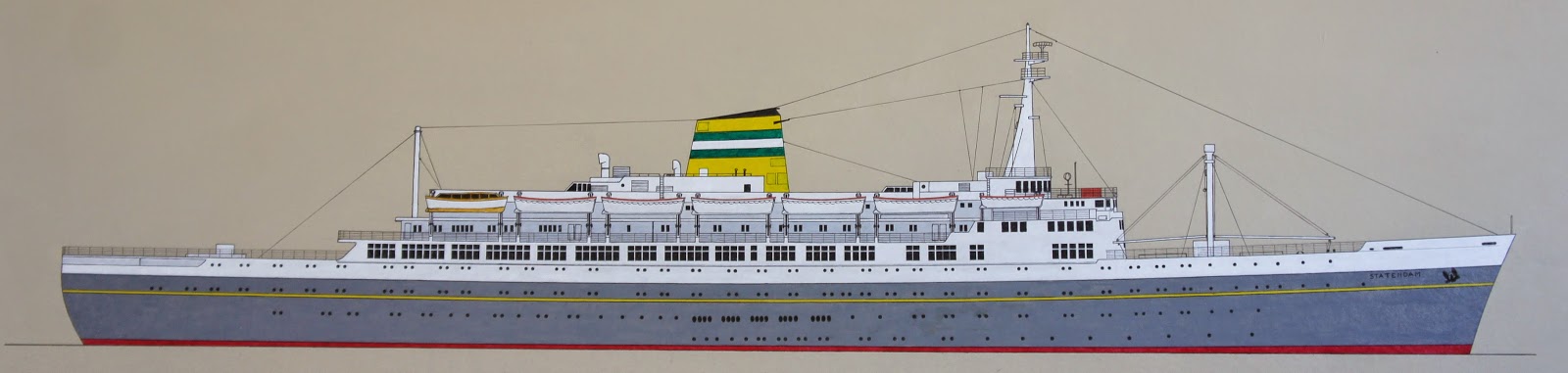 Admiraal Maritiem ss. Statendam 4