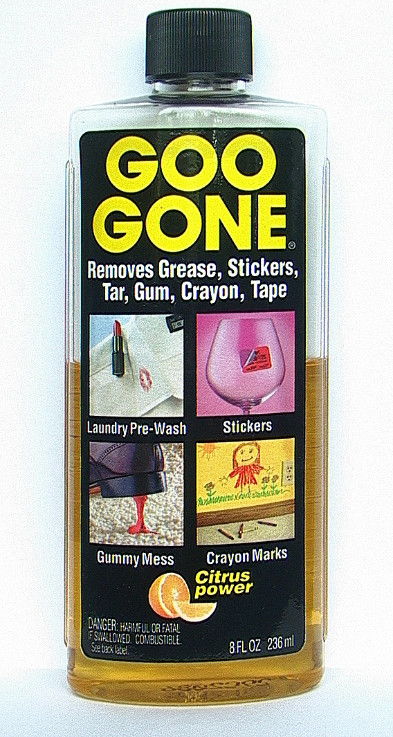 How to Be the Best Nanny Goo Gone Removes Crayon, Stickers and Gum