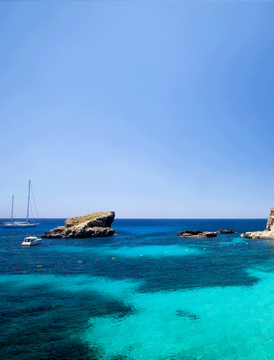 The Blue Lagoon is one of the best beaches in Malta,