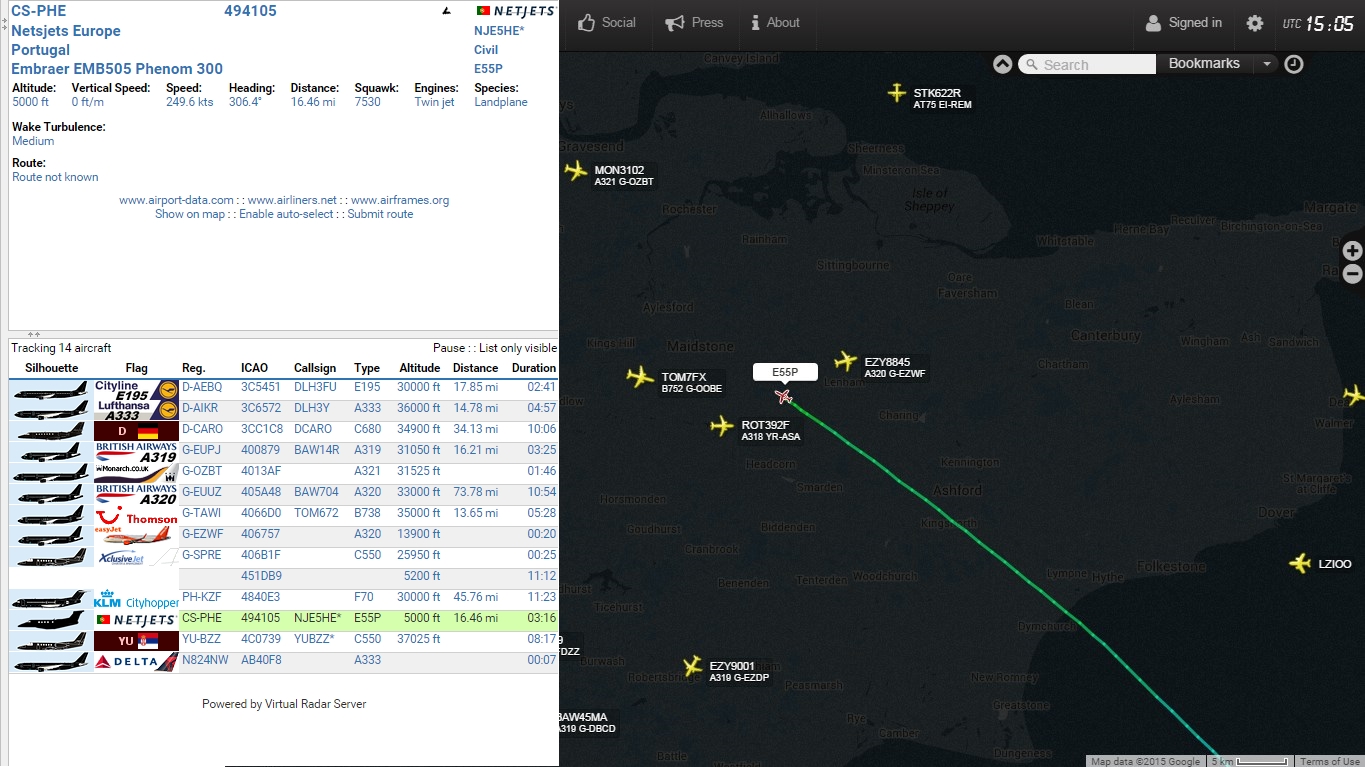 Blocked Aircraft On FR24 Aviation Latest