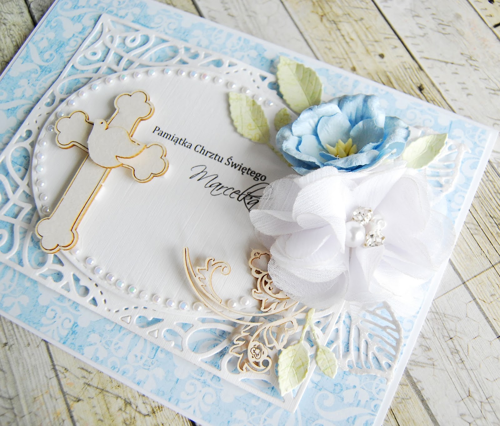 Scrap and Craft Christening cards