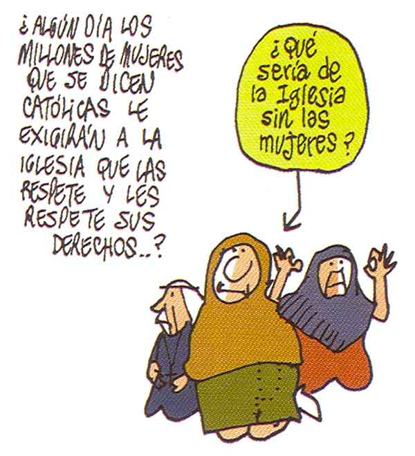 Resultado de imagen para iglesia catolicaÂ´machismo