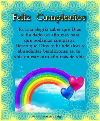 Resultado de imagen para feliz cumpleaños dios te bendiga te llene bendiciones