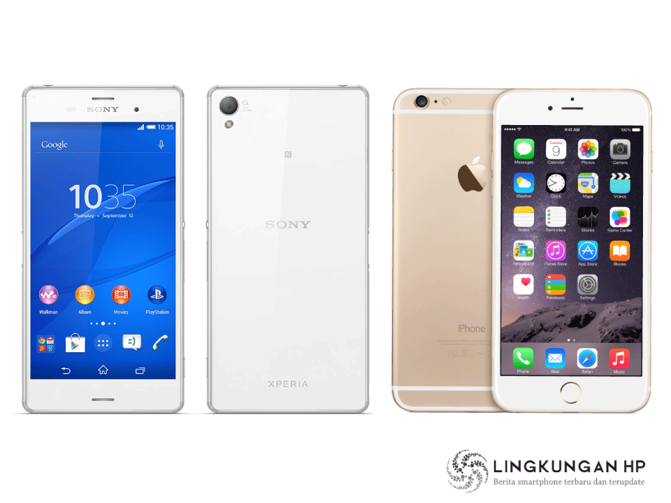 Adu Smartphone Android Sony Xperia Z3 Melawa Iphone 6 Plus Adu Smartphone Android Sony Xperia Z3 Melawa Iphone 6 Plus