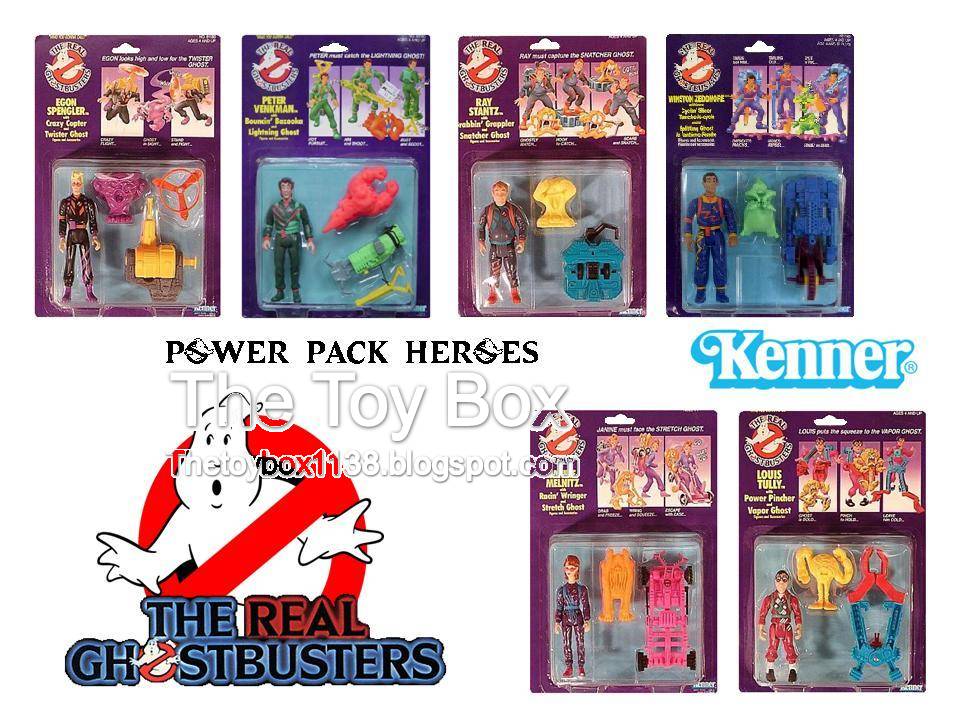 1990 Vintage Kenner The Real Ghostbusters Louis TULLY Figure slimed heroes  READ