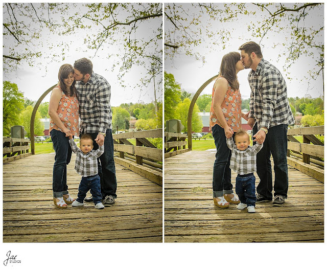 Peaks View Park Outdoor Family Session 1 Year birthday session