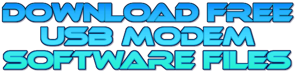 Download Free Usb Modem Software Files