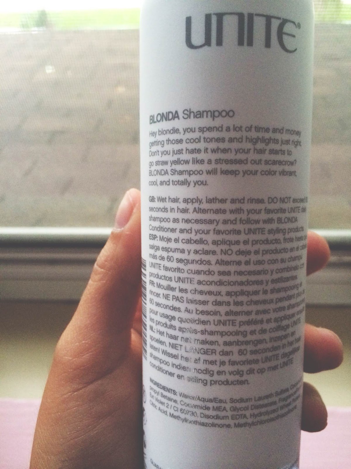 unite daily blonda shampoo unite daily blonda shampoo