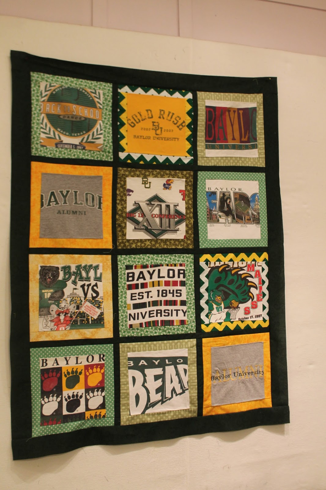 Christy Robbins College Quilt in the Works