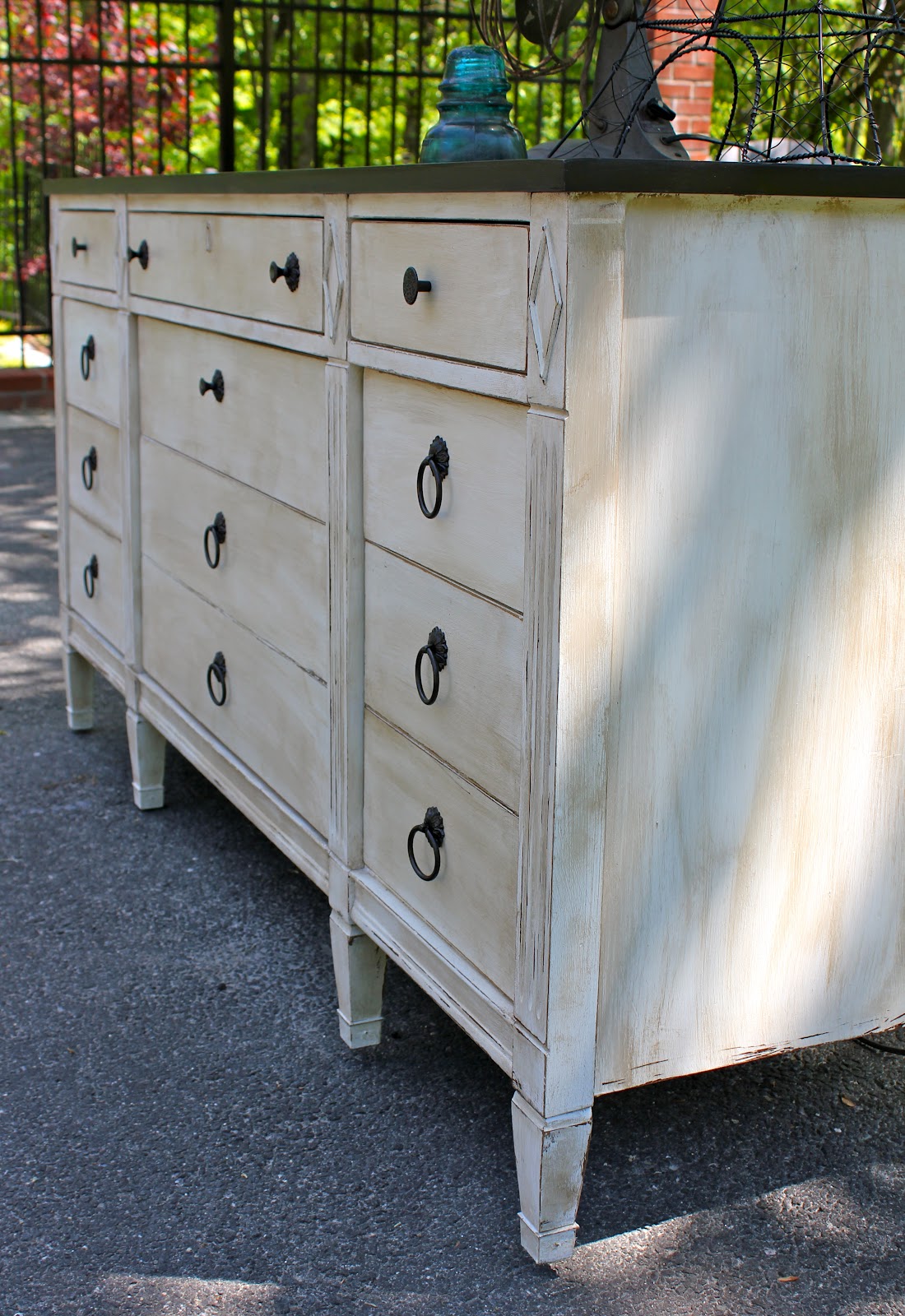 My Passion For Decor Craigslist Dresser...From Old And Run Down To