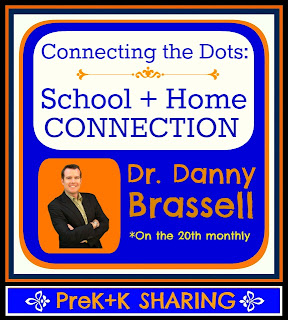 photo of: "Connecting the Dots: The School and Home Connection" by Dr. Danny Brassell at PreK+K Sharing