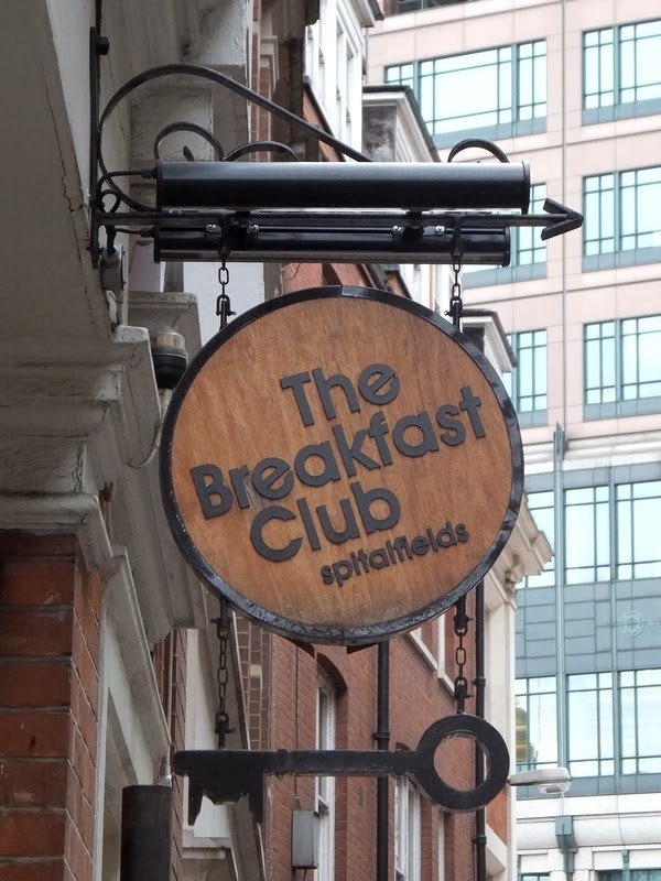 Londres London breakfast club brunch spitafields east end