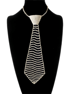 Rhinestone Necktie[Rhinestone Series]