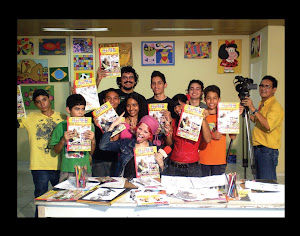 MURAL FOTOS DE ALUNOS DA ESCOLA JACK CARTOON