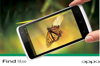 Spesifikasi dan Harga Smartphone Oppo Find Muse R821 Terbaru 2013