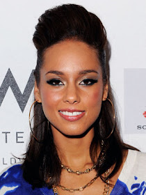 Women Celebrity Hairstyles Alicia Keys Hairstyles Sleek And