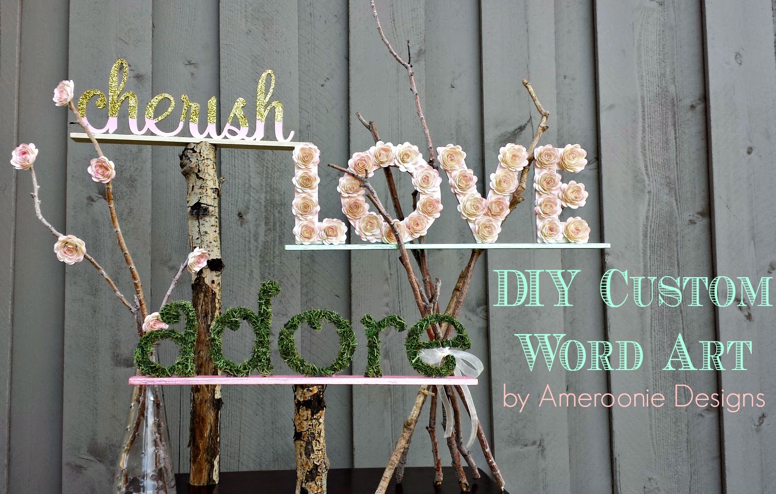 Ameroonie Designs DIY Custom Word Art