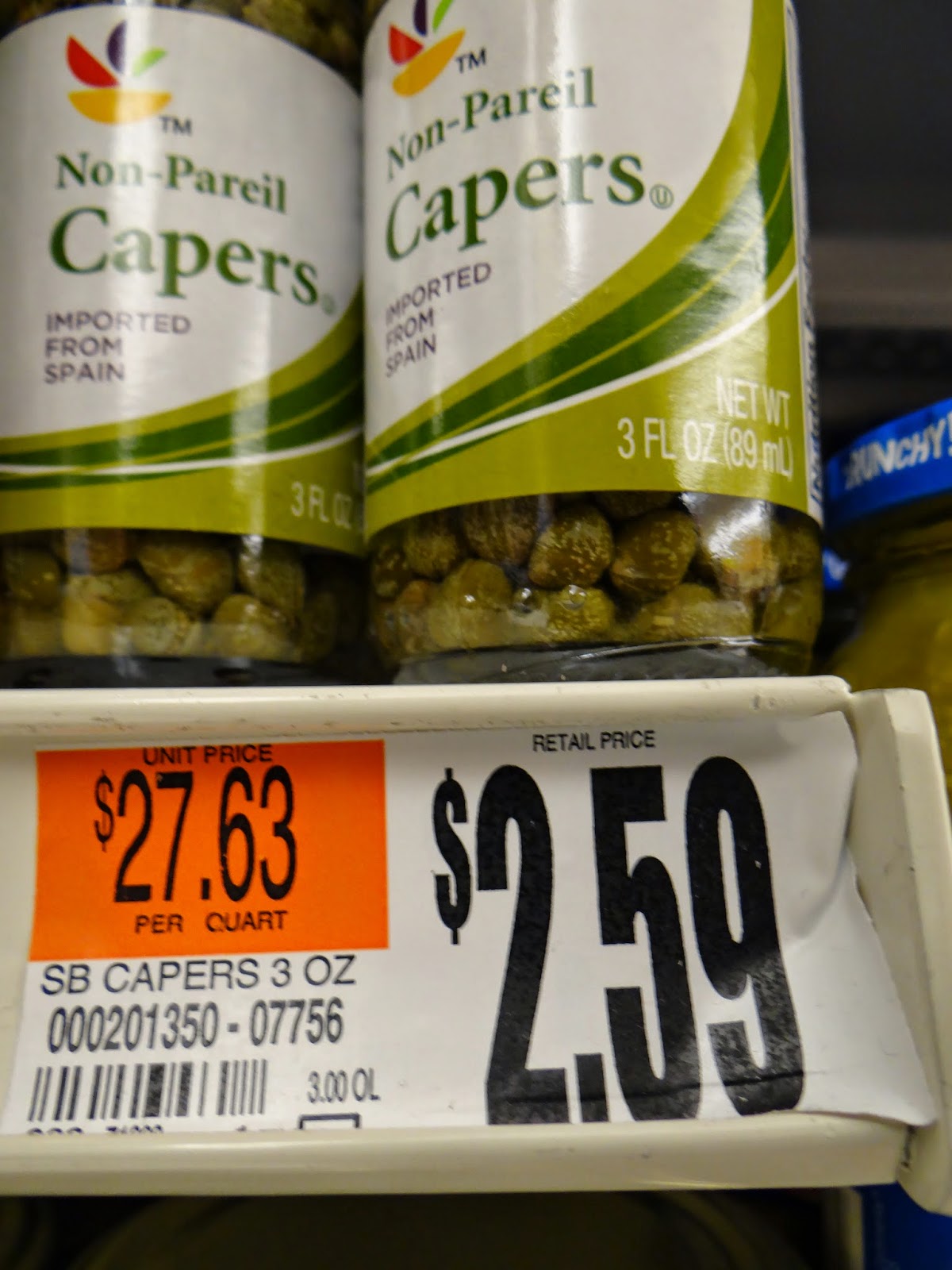 Trader Joe's 365 Day 58 Capers