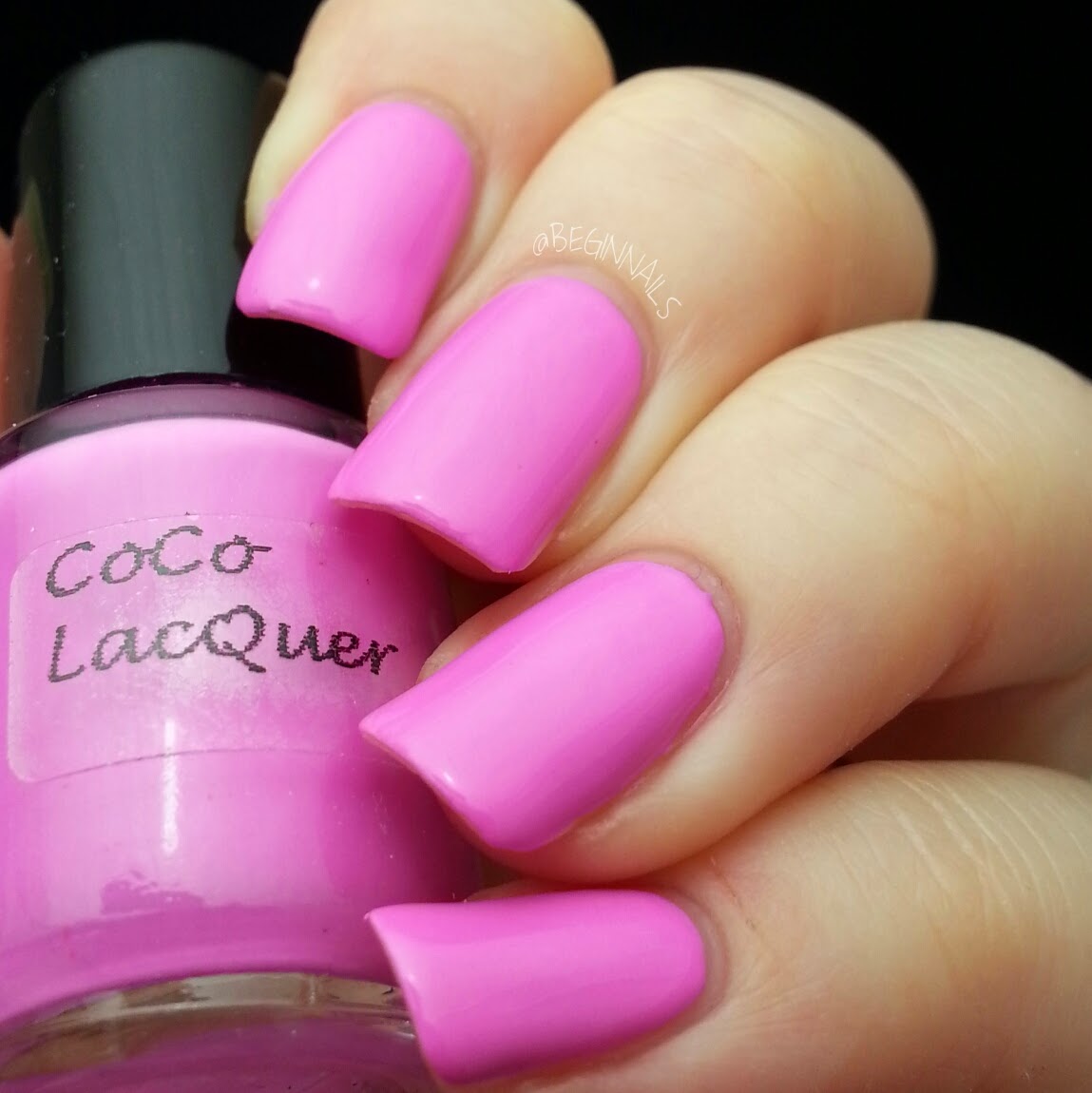 Let's Begin Nails CoCo Lacquer Swatch and Review
