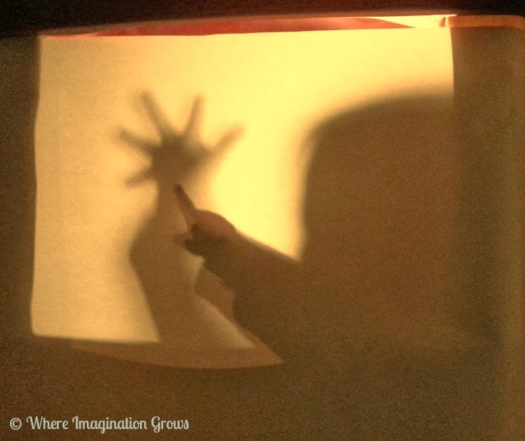 Exploring Light with Shadow Puppets