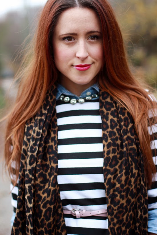 Here & Now leopard + stripes