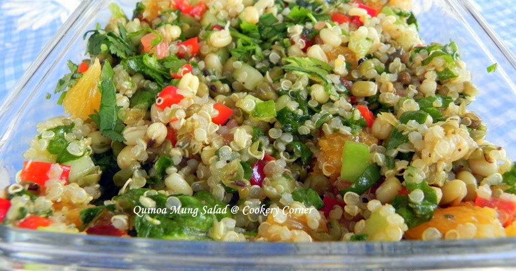 Quinoa Mung Salad