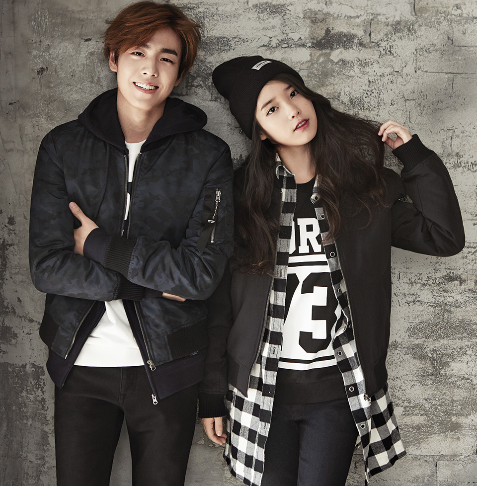 twenty2 blog: IU and Lee Hyun Woo for Unionbay Winter 2015 Ad Campaign