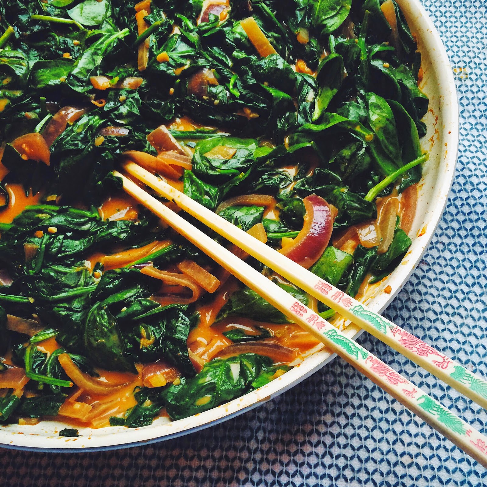  kraftykym coconut curry creamed spinach