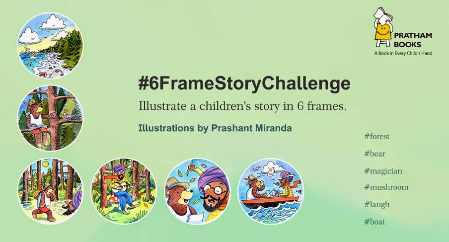 prash pratham books 6 frame story challenge frame story