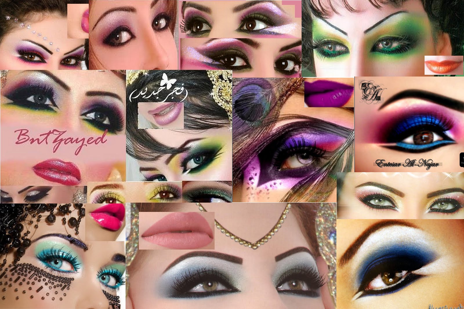 Love All Races: Arabic Makeup Wallpaper Love All Races: Arabic Makeup Wallpaper