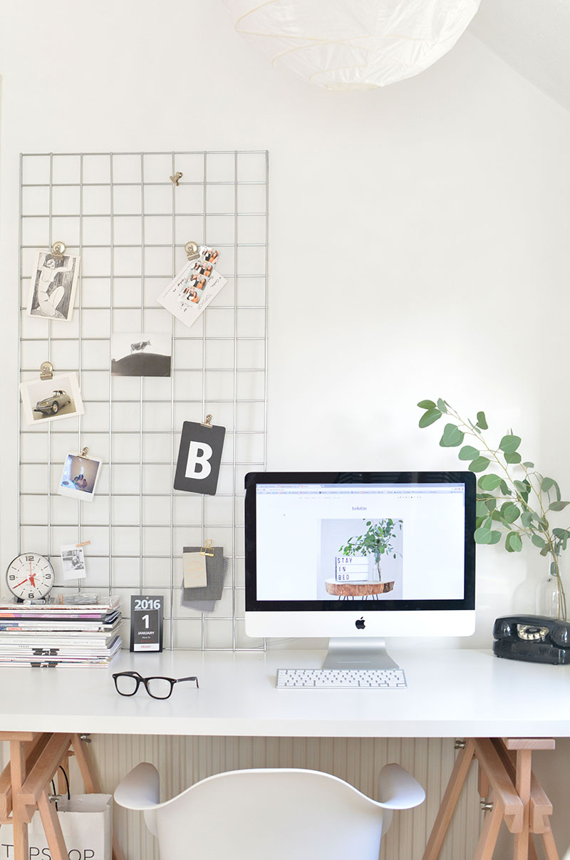 home new office + dressing room tour BURKATRON