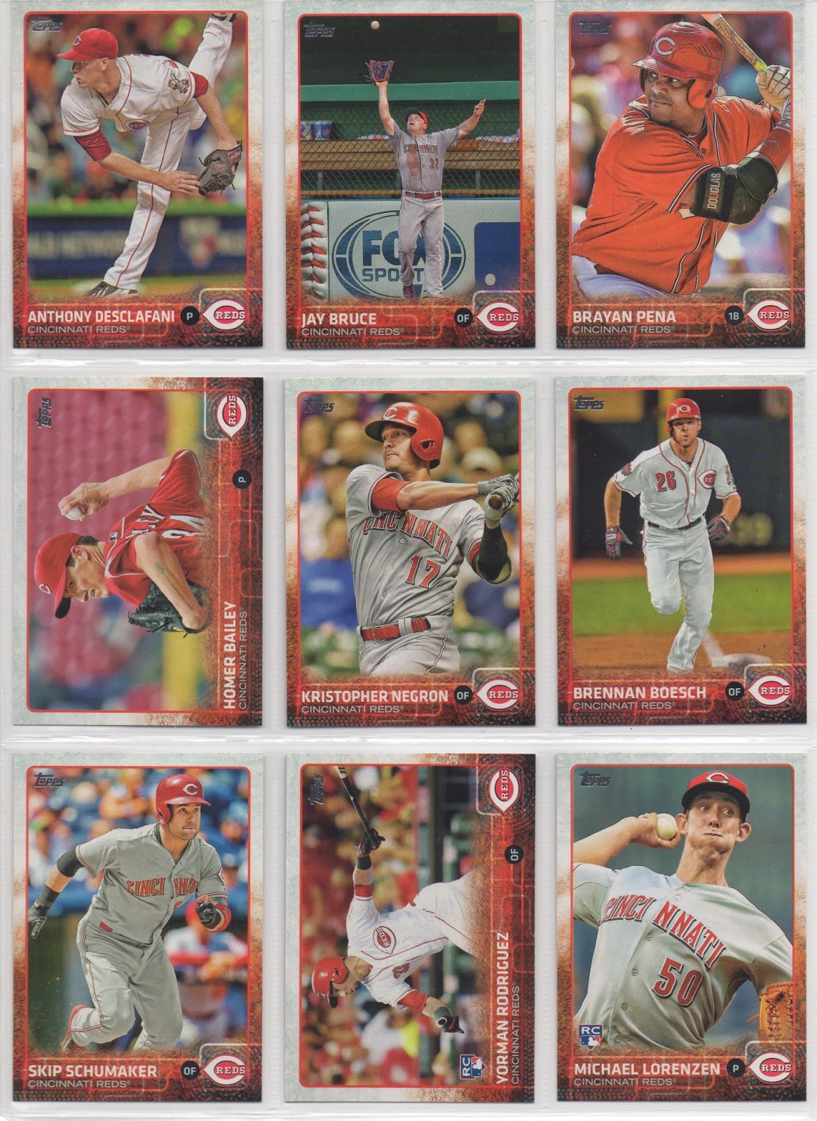 Cincinnati Reds Baseball Card Collector: 2015 Topps Cincinnati Reds Team Set1166 x 1600