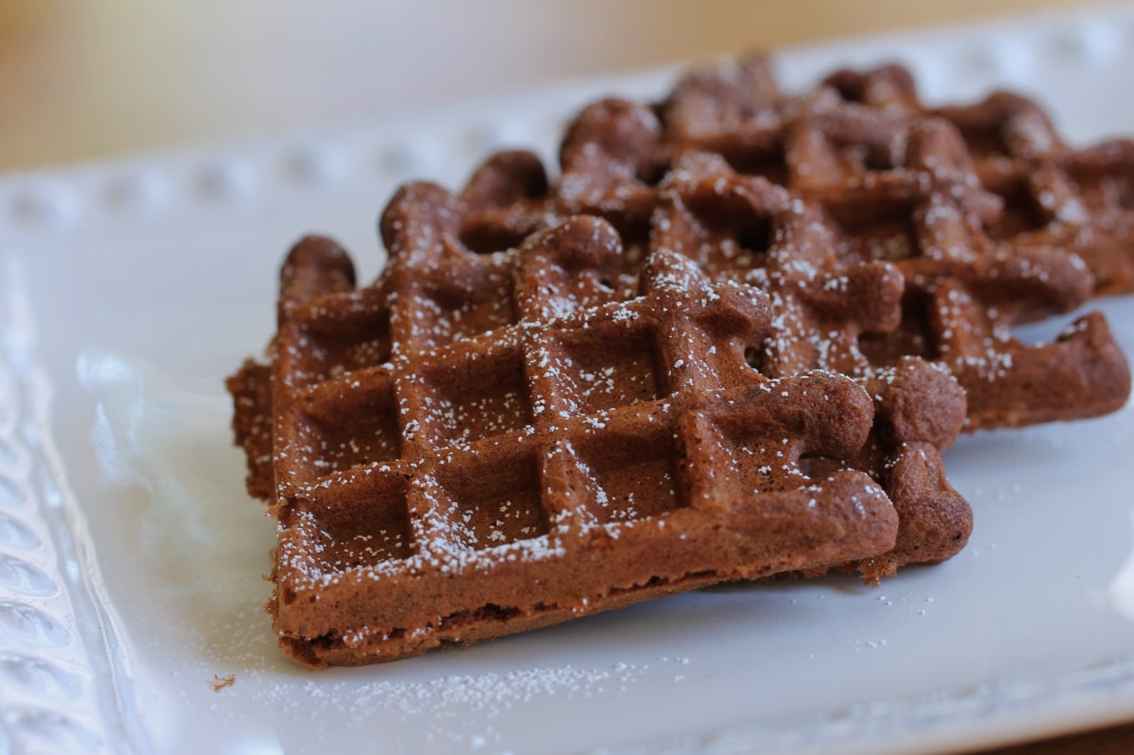 Waffle Iron Brownies Recipe — Dishmaps